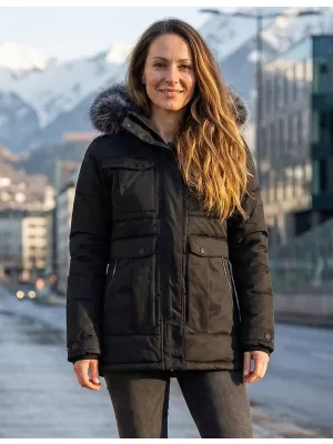 Damenjacke ALPINE PRO EGYPA LJCB592 SCHWARZ