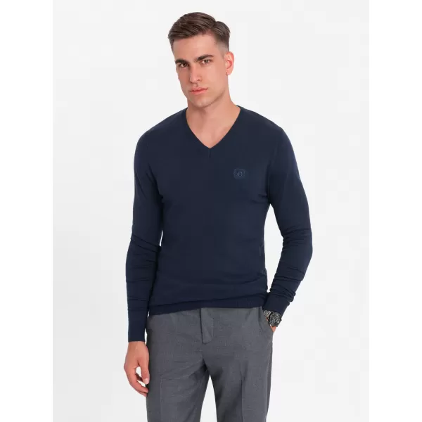  Herrenpullover OMBRE OM-SWBS-0107 MARINEBLAU 