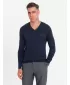 Herrenpullover OMBRE OM-SWBS-0107 MARINEBLAU