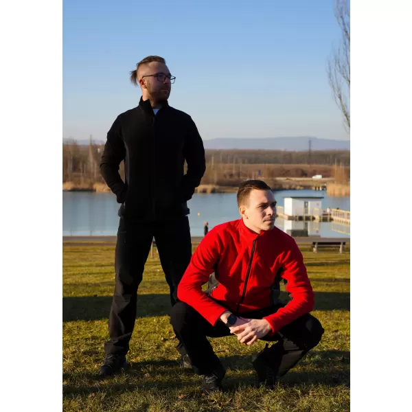  Herren Fleece Sweatshirt ALTISPORT NoPrint NP/ALM725 ROT 