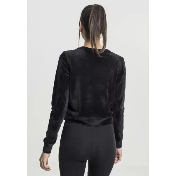 Damen Sweatshirt URBAN CLASSICS TB1352 SCHWARZ 