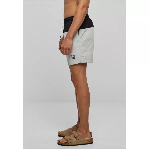  Shorts URBAN CLASSICS TB1026 LICHT ASPHALT/SCHWARZ 