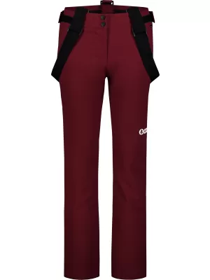 Skihose für Damen NORDBLANC ICEQUEEN NBWP8137 BURGUND