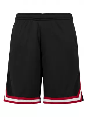 Shorts URBAN CLASSICS TB243 SCHWARZ/ROT/WEIß