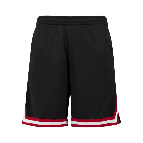  Shorts URBAN CLASSICS TB243 SCHWARZ/ROT/WEIß 