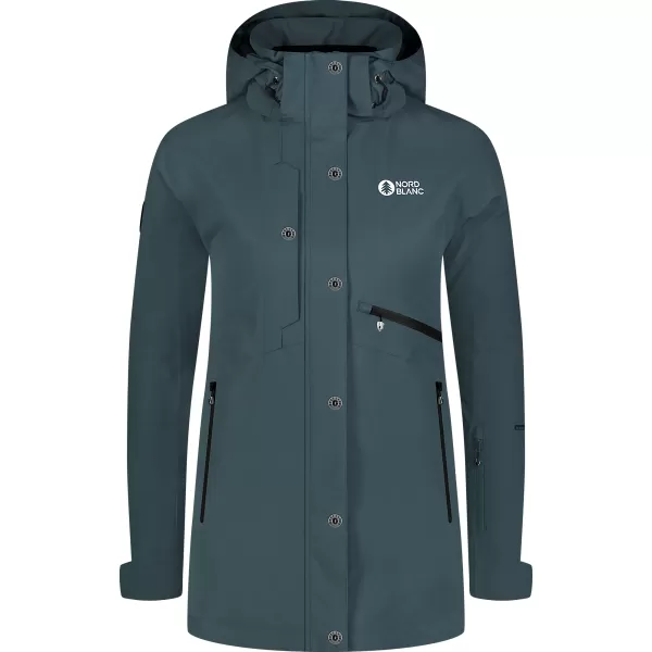  Damen-Skijacke NORDBLANC SLEDDING NBWJL8127 GRÜN 