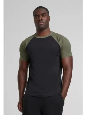 Hemd URBAN CLASSICS TB639 SCHWARZ/OLIVE