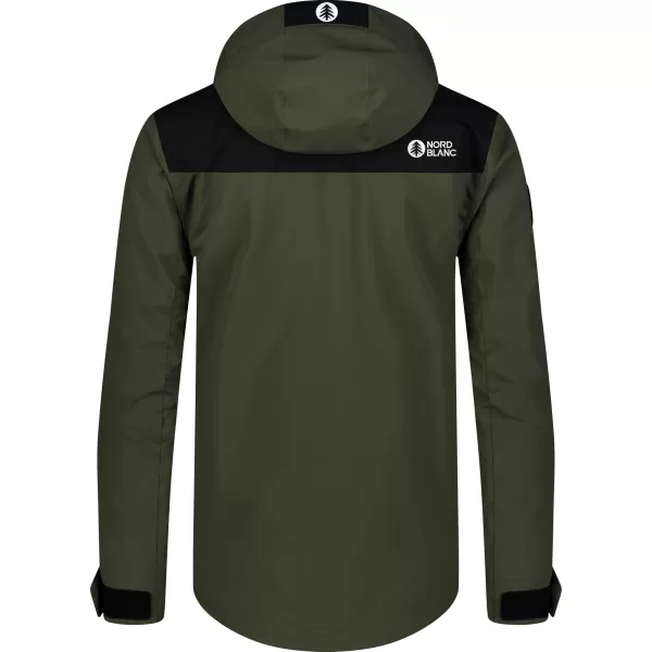  Herren Winterjacke 3 in 1 NORDBLANC PUZZLE NBWJM8063 ARMEEGRÜN 