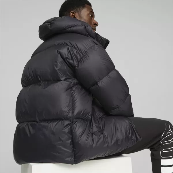  Herrenjacke PUMA HOODED ULTRA DOWN PUFFER JACKET SCHWARZ 
