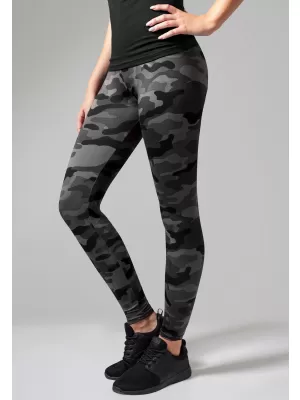 Leggings für Damen URBAN CLASSICS TB1331 DUNKLES TARNMUSTER