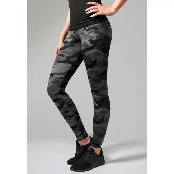  Leggings für Damen URBAN CLASSICS TB1331 DUNKLES TARNMUSTER 