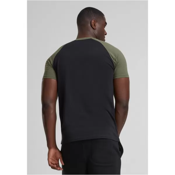  Hemd URBAN CLASSICS TB639 SCHWARZ/OLIVE 