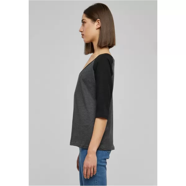  Hemd URBAN CLASSICS TB733 HOLZKOHLE/SCHWARZ 