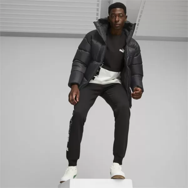  Herrenjacke PUMA HOODED ULTRA DOWN PUFFER JACKET SCHWARZ 