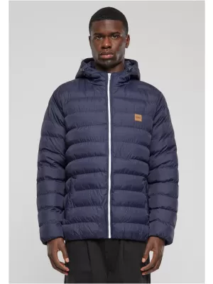 Jacke URBAN CLASSICS TB863 MARINE/WEIß/MARINE