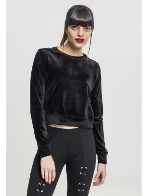 Damen Sweatshirt URBAN CLASSICS TB1352 SCHWARZ