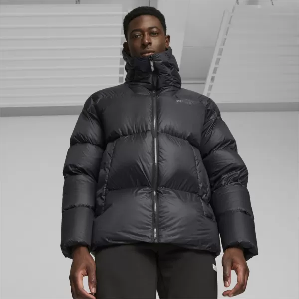  Herrenjacke PUMA HOODED ULTRA DOWN PUFFER JACKET SCHWARZ 