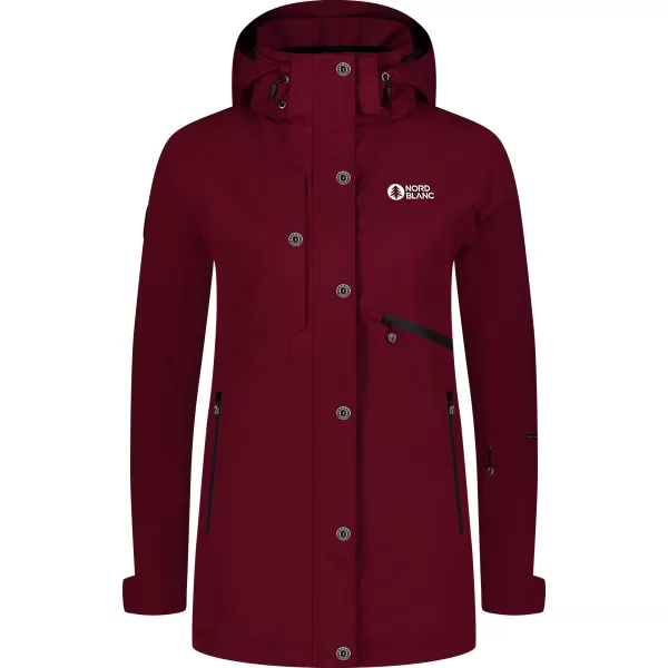  Damen-Skijacke NORDBLANC NBWJL8127 BURGUND 