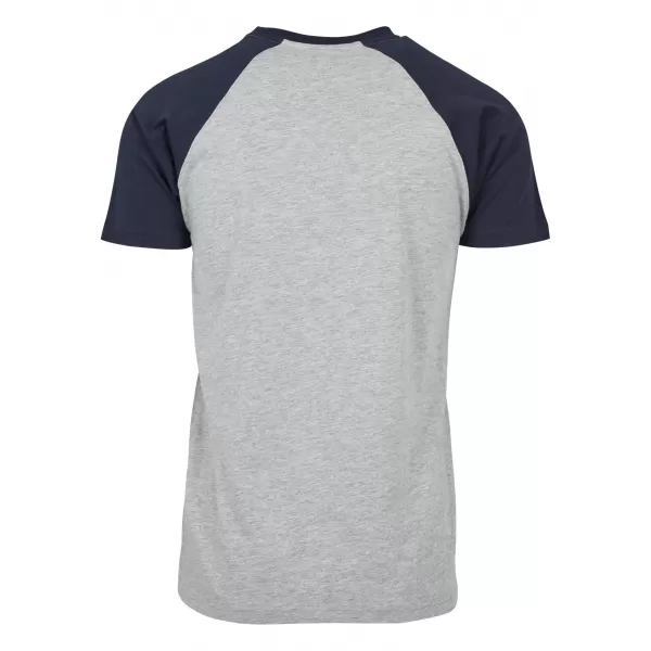 Hemd URBAN CLASSICS TB639 GRAU/MARINE 