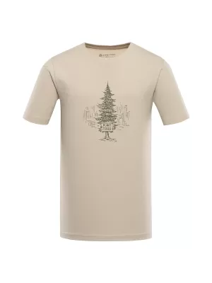 Herren -T -Shirt aus Bio -Baumwolle ALPINE PRO EKK MTSD920 WEIßER PFEFFER