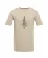 Herren -T -Shirt aus Bio -Baumwolle ALPINE PRO EKK MTSD920 WEIßER PFEFFER