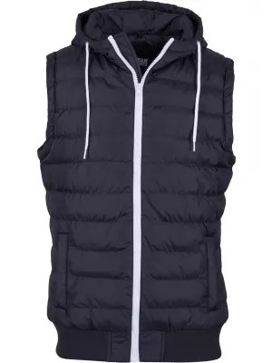 Weste URBAN CLASSICS TB510 SCHWARZ/WEIß