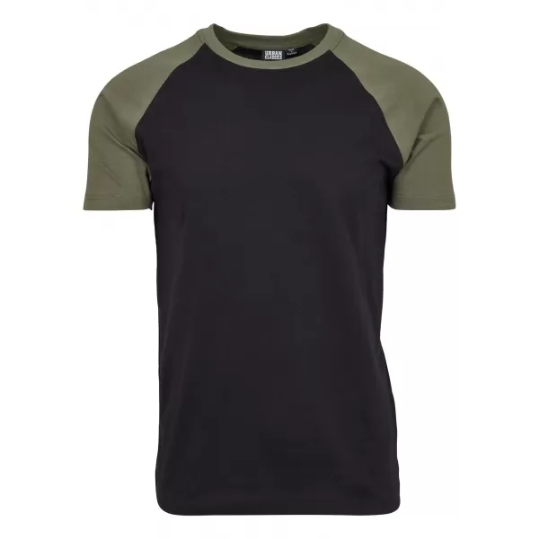  Hemd URBAN CLASSICS TB639 SCHWARZ/OLIVE 