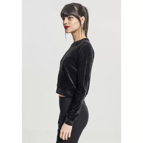  Damen Sweatshirt URBAN CLASSICS TB1352 SCHWARZ 