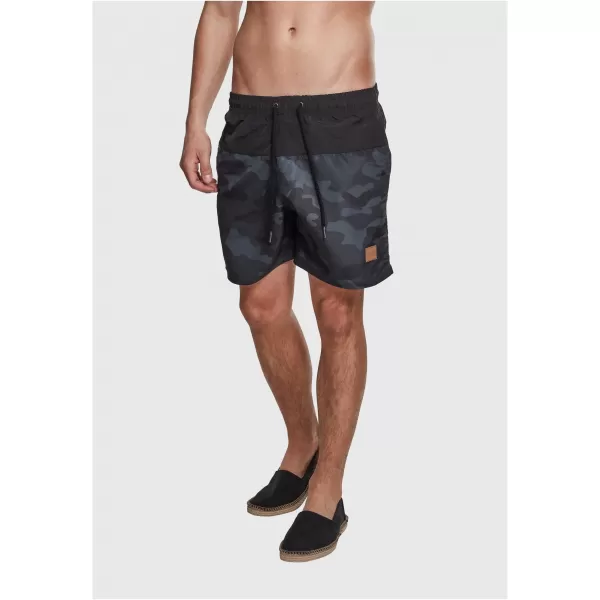  Shorts URBAN CLASSICS TB1026 SCHWARZ/DUNKLER CAMO 