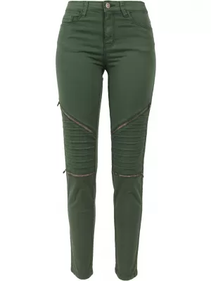 Damenhosen URBAN CLASSICS TB1215 OLIVE