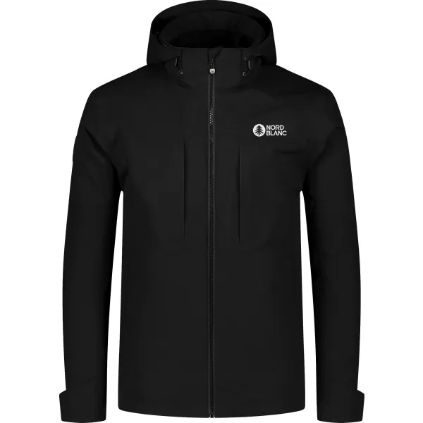  Herren Winterjacke 3 in 1 NORDBLANC PUZZLE NBWJM8063 SCHWARZ 
