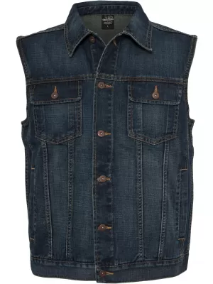 Weste URBAN CLASSICS TB514 DENIMBLAU