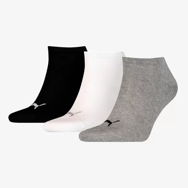  Socken PUMA UNISEX SNEAKER PLAIN 3P GRAU 