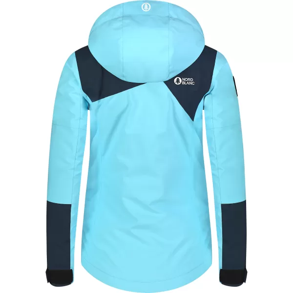  Damen-Skijacke NORDBLANC FROZEN NBWJL8125 HELLBLAU 