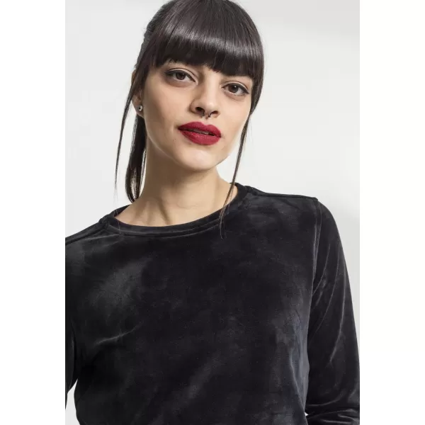  Damen Sweatshirt URBAN CLASSICS TB1352 SCHWARZ 