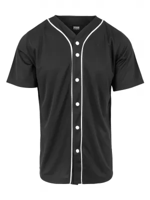 Hemd URBAN CLASSICS TB1237 SCHWARZ/WEIß