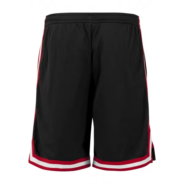  Shorts URBAN CLASSICS TB243 SCHWARZ/ROT/WEIß 