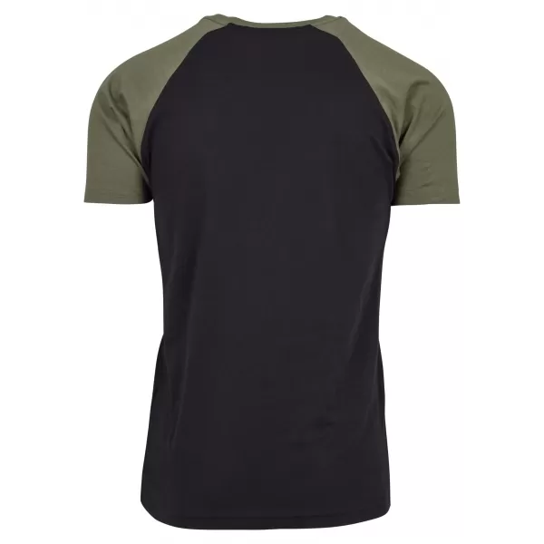  Hemd URBAN CLASSICS TB639 SCHWARZ/OLIVE 