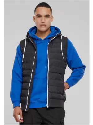 Weste URBAN CLASSICS TB510 SCHWARZ/WEIß