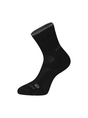 Antibakterielle Socken von Merineino Wolle ALPINE PRO KEROWE USCC096 SCHWARZ