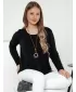 Damen Sweatshirt DSTREET LUCERIA SCHWARZ