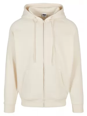 Herren -Sweatshirt URBAN CLASSICS TB014C WEIß/SAND