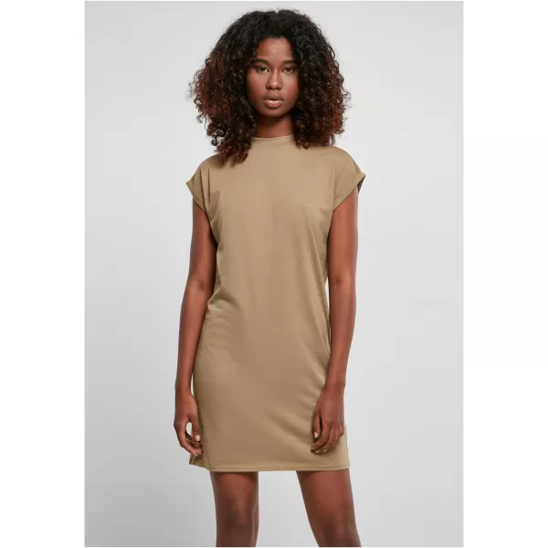  Kleid URBAN CLASSICS TB1910 KHAKI 
