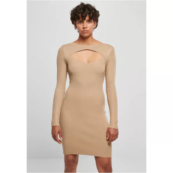  Kleid URBAN CLASSICS TB1742 UNION BEIGE 