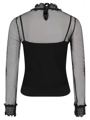 Damenbluse URBAN CLASSICS TB2324 SCHWARZ