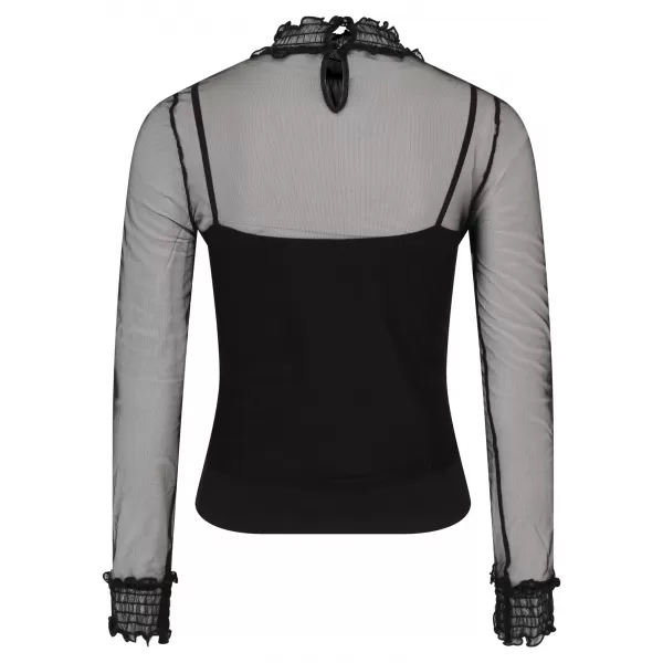  Damenbluse URBAN CLASSICS TB2324 SCHWARZ 