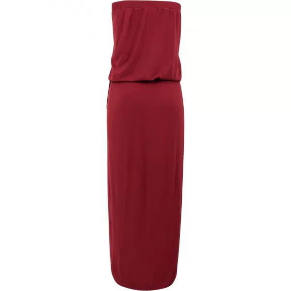  Kleid URBAN CLASSICS TB1508 BURGUND 