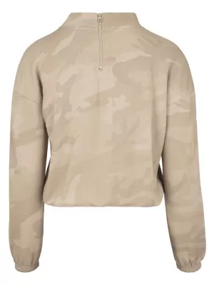 Damen Sweatshirt URBAN CLASSICS TB1722 SAND CAMO