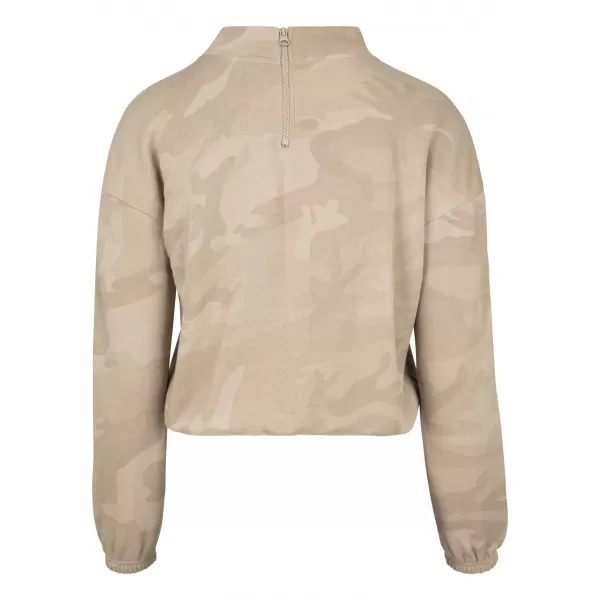  Damen Sweatshirt URBAN CLASSICS TB1722 SAND CAMO 