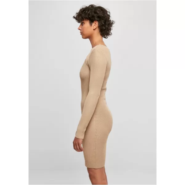  Kleid URBAN CLASSICS TB1742 UNION BEIGE 